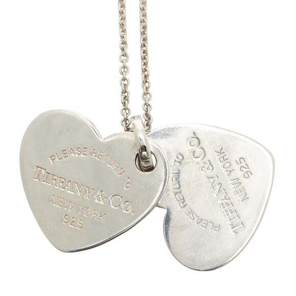 TIFFANY Silver Heart Necklace